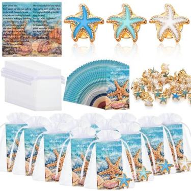 Imagem de Presentes de agradecimento para funcionários, alfinetes Starfish com b