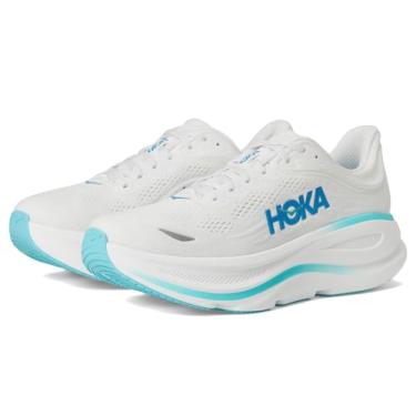 Imagem de HOKA Tênis masculino Bondi 9, Branco/azul Hoka, 41