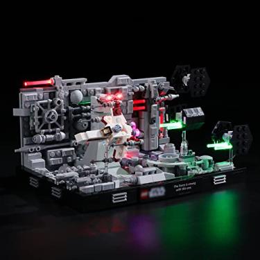 Imagem de BRIKSMAX Light for Lego Death-Star-Trench-Run-Diorama 75329 - Led Lighting Kit Compatible with Lego Star Wars 75329 - Not Include The Lego Set