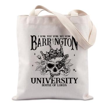 Imagem de Lywjyb Birdgot Romance Sombrio Barrington University Inspirada Bolsa House of Lords Presente Assombrando Adeline Presente (Barrington Tote)