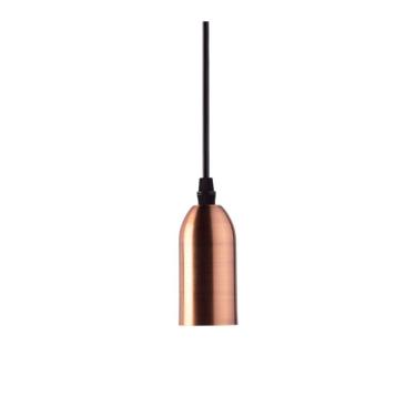 Imagem de Pendente Dot Metal Vintage Longo Cobre 1xe27 - Taschibra