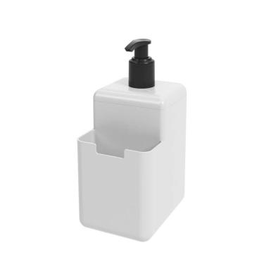 Imagem de Dispenser Coza Para Detergente Líquido E Esponja - Brinox Branco