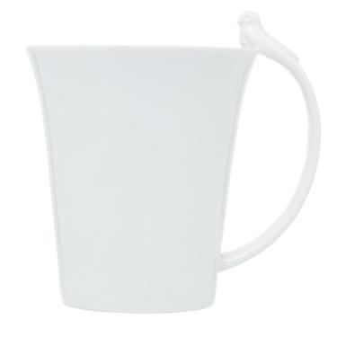 Imagem de Caneca De Porcelana Birds Branca 300ml 18120 - Wolff