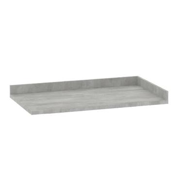 Imagem de Tampo Para Balcão Canto Reto 95cm Premium Luciane Móveis Concreto