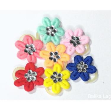 Imagem de Mini laço pet aninhas - Balika Laços, Cores Lisas Variadas, Mini
