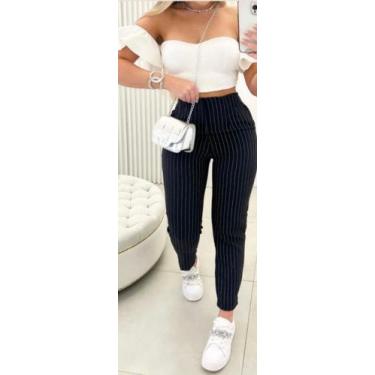 Imagem de Calça Social Alfaiataria M e G Doce Apimentada - Doce Apimentada , Pre