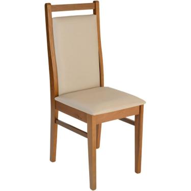 Imagem de Cadeira Lugano Em Madeira Maciça Carvalho