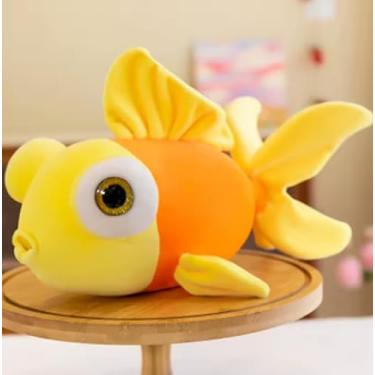 Imagem de Pelucia Peixe Dourado Incriveis 35cm!