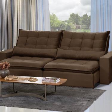 Imagem de Sofá 4 Lugares Modular Ceará 230cm Retrátil e Reclinável - Yescasa