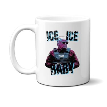 Imagem de Ink Trendz Caneca Ice Ice Baby T-Dog Trump47 Raids 325 ml Caneca de café