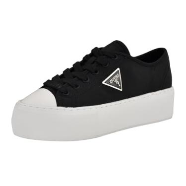 Imagem de GUESS Tênis feminino Joezi, Preto 001, 36