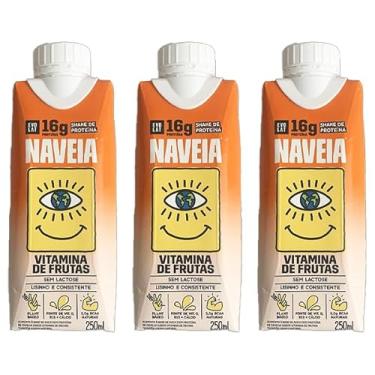 Imagem de Kit 3X: Shake Proteico Vegano Vitaminas de Frutas Naveia 250ml