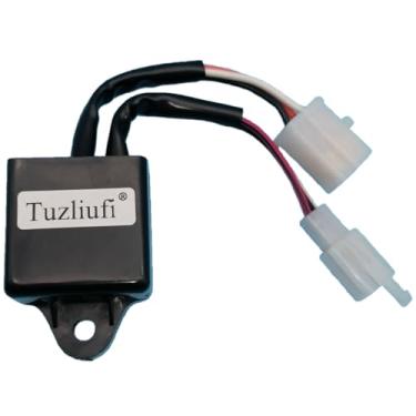 Imagem de Tuzliufi Caixa CDI compatível com Can-am Arctic Cat Quest DS 50 90 2-Stroke Y-6 Y-12 Youth ATV 3301-135 3301-595 A3041014500A A30410117001 A304101450AA A304101117001 7002 Novo Z598 2002 2003 2004 2005