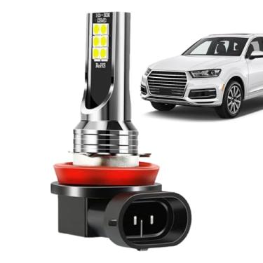 Imagem de Lâmpada LED Para Farol de Nevoeiro Automóvel | Lâmpada de Substituição de Alta Intensidade Para Nevoeiro de Camião | Acessório Auto, Instalação Simples, Luz para Reboque Camião Pickup Sedan