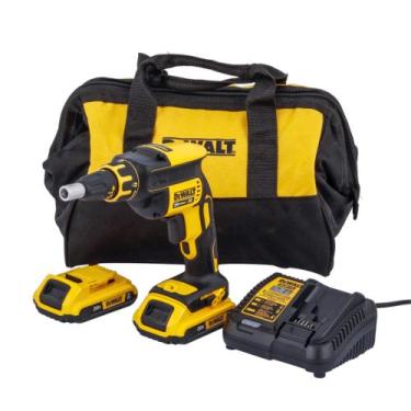 Imagem de Kit Parafusadeira Drywall 20V Brushless com 2 Baterias 2Ah e Bolsa par