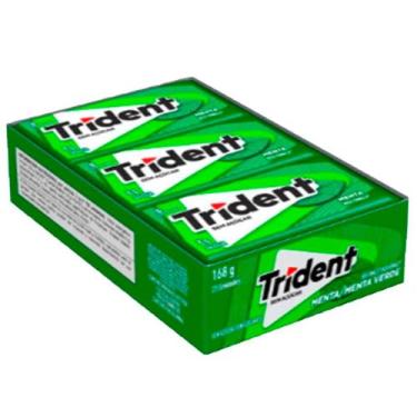 Imagem de Chiclete Menta/Menta Verde Trident 168Gr c/21 unid. - Mondelez