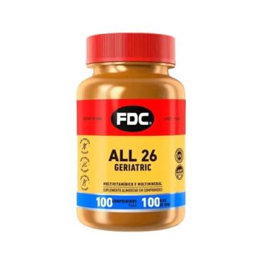 Imagem de Suplemento Polivitamínico FDC – All 26 Geriatric 100 Caps