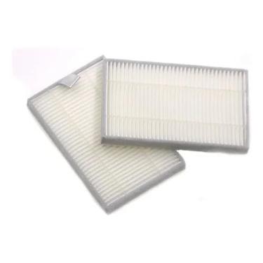 Imagem de Filtro HEPA de Reposição para Robô Aspirador Kabum Smart 500/700, Kit com 2 Unidades, Branco