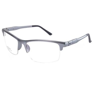 Imagem de Oculos Esportivo Para Grau Masculino Armação Fio De Nylon (PRATA)