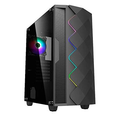 Imagem de Gabinete Gamer Preto Gamemax Diamond 3601 Argb Vidro