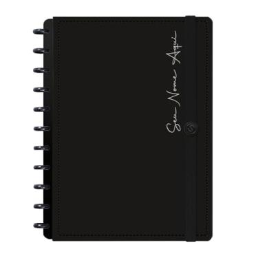 Imagem de Caderno de Disco Inteligente Personalizado Iscool G Solid Colors Preto