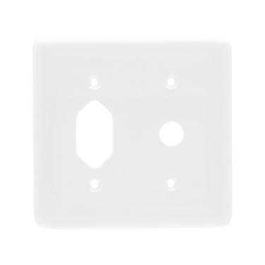 Imagem de Placa Ilumi Stylus para Saída de Fio + Tomada Fixa 4x4