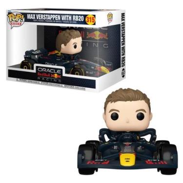 Imagem de Boneco Funko Pop Super Deluxe Racing Red Bull - Max No Rb20 - Candide