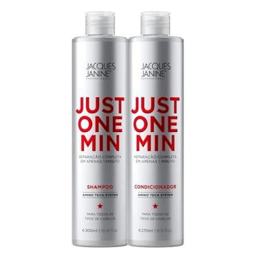Imagem de Kit Jacques Janine Just One Min Shampoo Condicionador 270ml