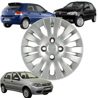 Imagem de 1 Calota Modelo Palio Attractive 2010 Aro 13 Polegadas Parafuso Cubo B
