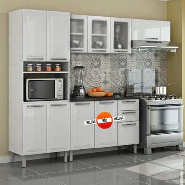 Imagem de Cozinha Itatiaia Tarsila Compacta 3 Pecas 3 Vidros Paneleiro Forno Bra