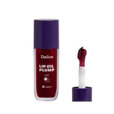 Imagem de Lip Oil Plump Dailus Uva 4ml Hidrata e Volume Brilho Labial