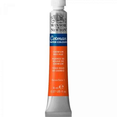Imagem de Aquarela Cotman W&N Tubo 095 Cadmium Red Hue 8Ml