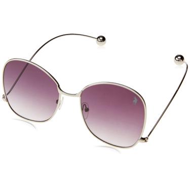 Imagem de Óculos de Sol Polo London Club lente com Proteção UVA/UVB - estilo Chloe Prata, único