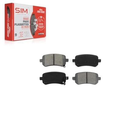Imagem de Pastilhas de freio a disco traseiro SIM-1326 para Dodge Grand Caravan Chrysler Town & Country Journey Volkswagen Routan Ram C/V