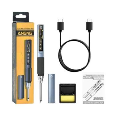Imagem de Ferro De Solda Digital Portátil Inteligente ANENG SL108 Com Temperatur