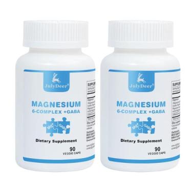 Imagem de Suplemento JulyDeer Sixfold Magnesium Complex 90 cápsulas - Risabou
