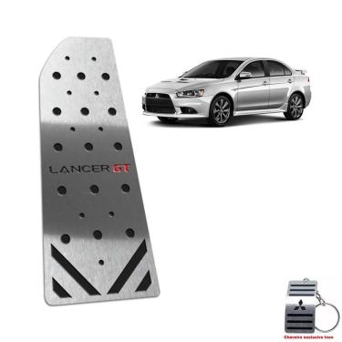 Imagem de Descanso De Pé Mitsubishi Lancer Gt 2012 Até 2019 Aço Inox