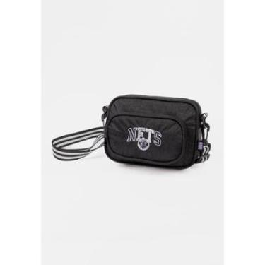Imagem de Bolsa NBA Shoulder Bag Brooklyn Nets Masculino-Masculino