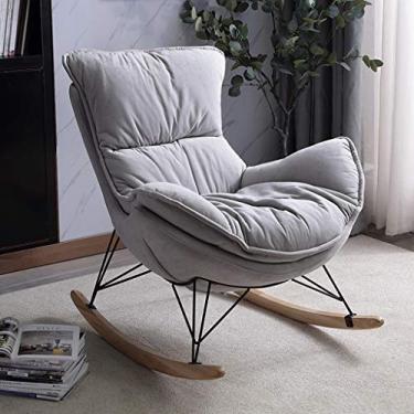 Imagem de ARCEFT Cadeira de balanço, cadeira reclinável, cadeira de leitura, cadeira de jantar, cadeira de descanso, cadeira de jantar, cadeira de descanso, cadeira de café, quarto, sala de estar, cadeira de