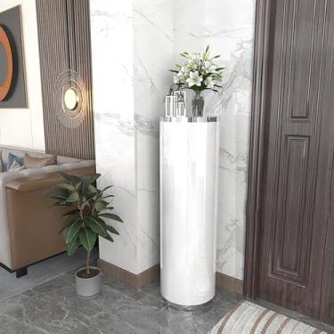 Imagem de Armário giratório para sapatos, sapateira vertical octogonal criativa, sapateira vertical para armazenamento de pequenos espaços, simples e moderno para entrada, para chinelos, tênis, saltos, botas