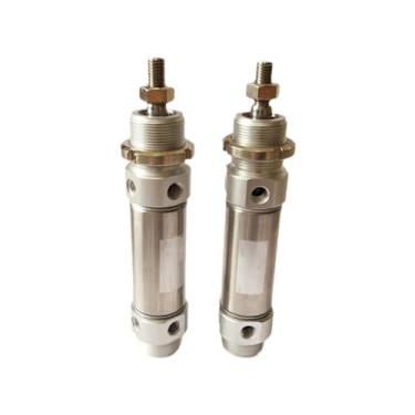 Imagem de C75E32-40 Haste única de ação dupla padrão cilindro de ar CD75E32-50 C75E40-80C CD75E40-100 C75E32-25C CD75E40-160 32-10 1 peça (C75E32,50)