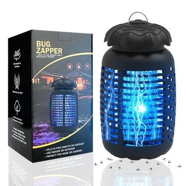 Imagem de Bug Zapper Outdoor, Mosquito Zapper Electric, Insect Fly Traps Indoor Instant Killing Grid Plug in, 100-120V, Bug Mosquito Killer com lâmpada de 15W para pátio, jardim, quintal, casa