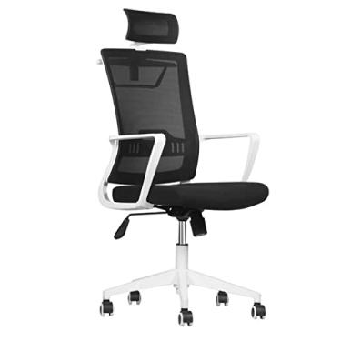 Imagem de TLTDSMYF Cadeiras de secretária de escritório cadeira de escritório cadeira de secretária confortável e respirável cadeira ergonómica para computador polias silenciosas ajustáveis cadeiras executivas