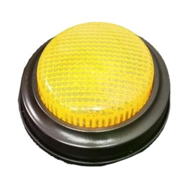 Imagem de oshhni Jogo de perguntas e respostas Beeper Brinquedo educativo Reutilizável Brinquedo portátil para professores Botão Beeper para jogos em família, Amarelo