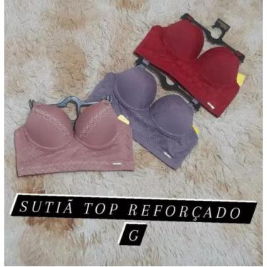 Imagem de Sutiã Top Reforçado - G - Juju Moda Íntima