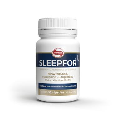 Imagem de Kit 2X: Sleepfor L-Triptofano 470mg Vitafor 30 Cápsulas