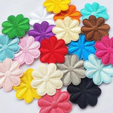 Imagem de 20 peças de apliques de 3,8 cm, aplique para moletons, saias, chapéus, meias, mochila, bolsa, jeans, acessórios DIY