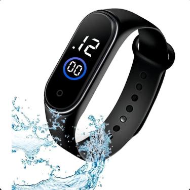 Imagem de Relógio Esportivo Unissex LED Digital à Prova d’Água-Unissex