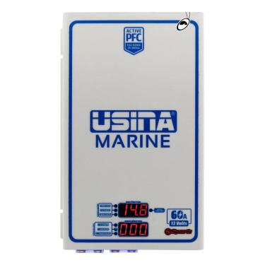 Imagem de Fonte Náutico Carregador De Bateria Usina Marine 12V 60A PFC