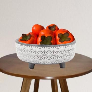 Imagem de Kit 12 Caquis Artificiais 9cm em Atacado: Preços Imperdíveis para Deco